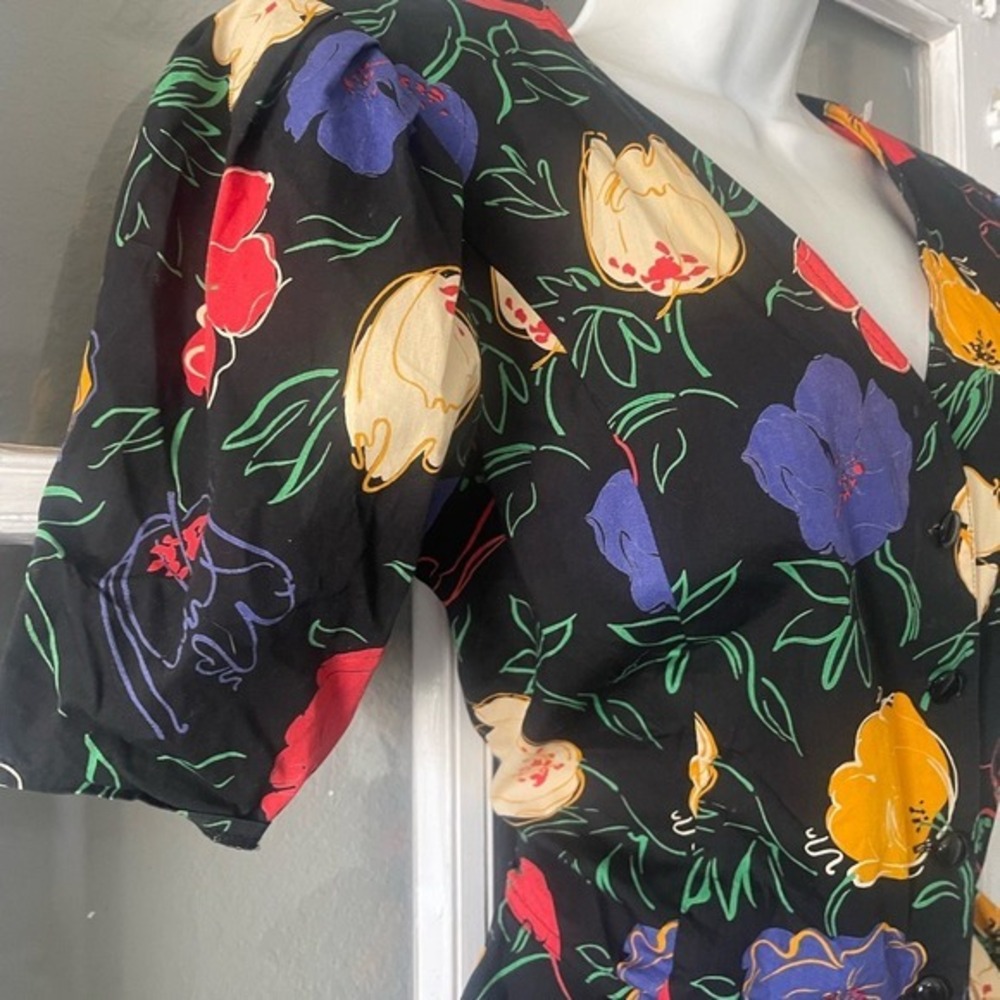 Vintage Ungaro Floral Top - Picture 4 of 6